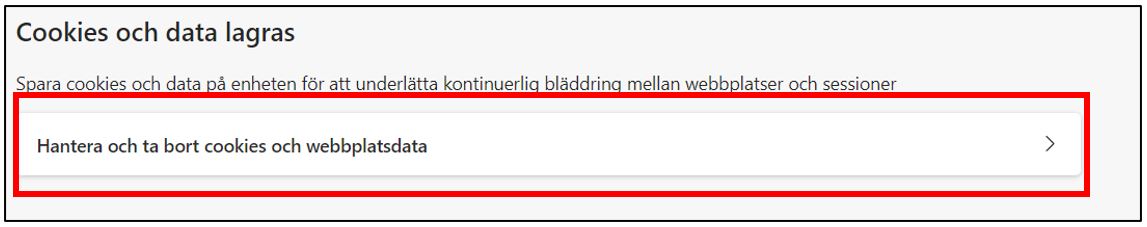 cookies och data lagras